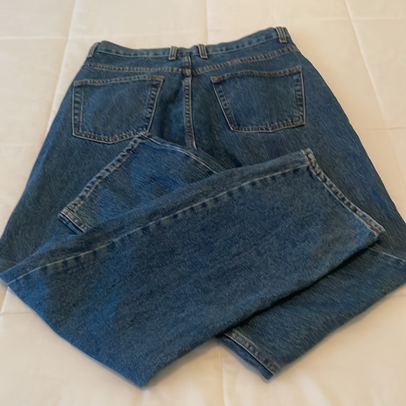 Men’s relaxed fit classic blue jeans - Picture 2 of 3